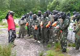 Stag Party Paintball Derbyshire