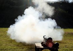 Cannon Shooting