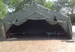 Army Tent Glamping in the Midlands HDK