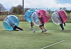 Indoor Bubble Football Games